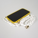 Coque Samsung Galaxy S26 - Bio Eco-Friendly nature avec cordon collier jaune