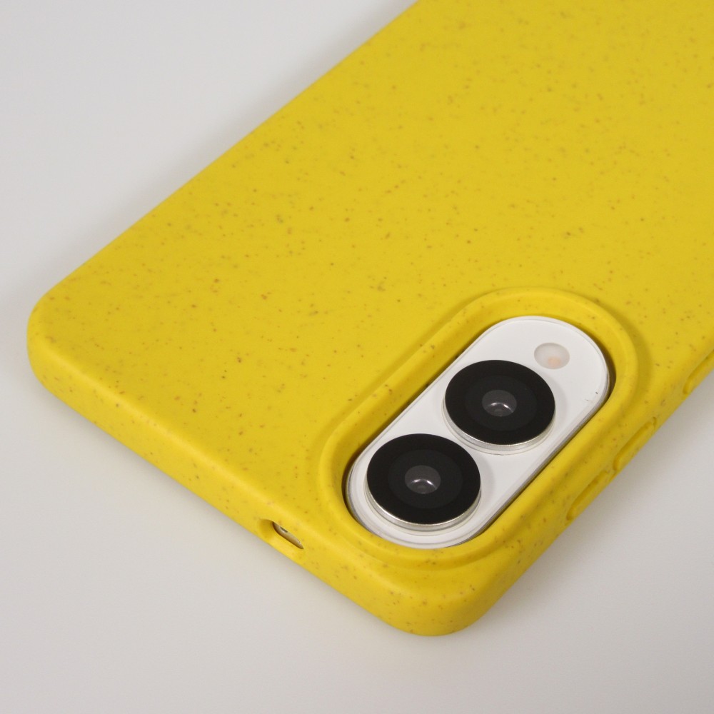 Coque Samsung Galaxy S26 - Bio Eco-Friendly nature avec cordon collier jaune