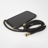 Samsung Galaxy S26 Case Hülle - Bio Eco-Friendly Vegan mit Handykette Necklace - Schwarz