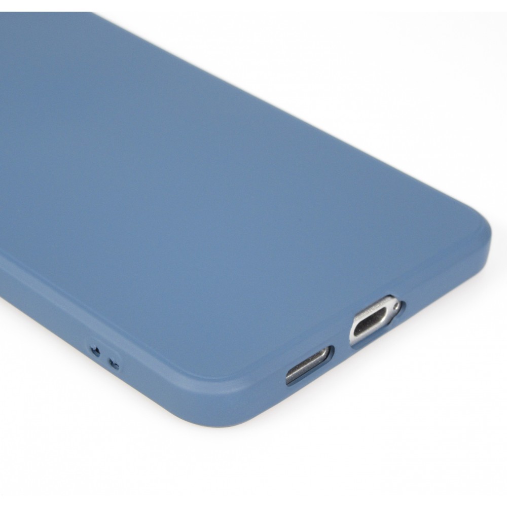 Coque Samsung Galaxy S25 Edge - Gel soft touch - Bleu foncé