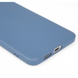 Coque Samsung Galaxy S25 Edge - Gel soft touch - Bleu foncé