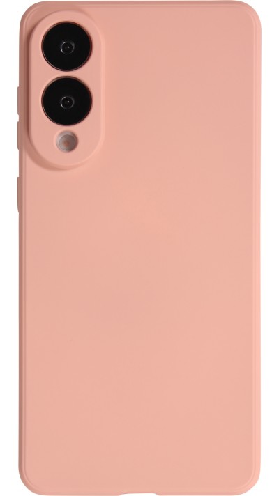 Samsung Galaxy S25 Edge Case Hülle - Silikon soft touch - Rosa