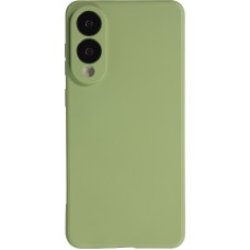 Coque Samsung Galaxy S25 Edge - Gel soft touch - Vert