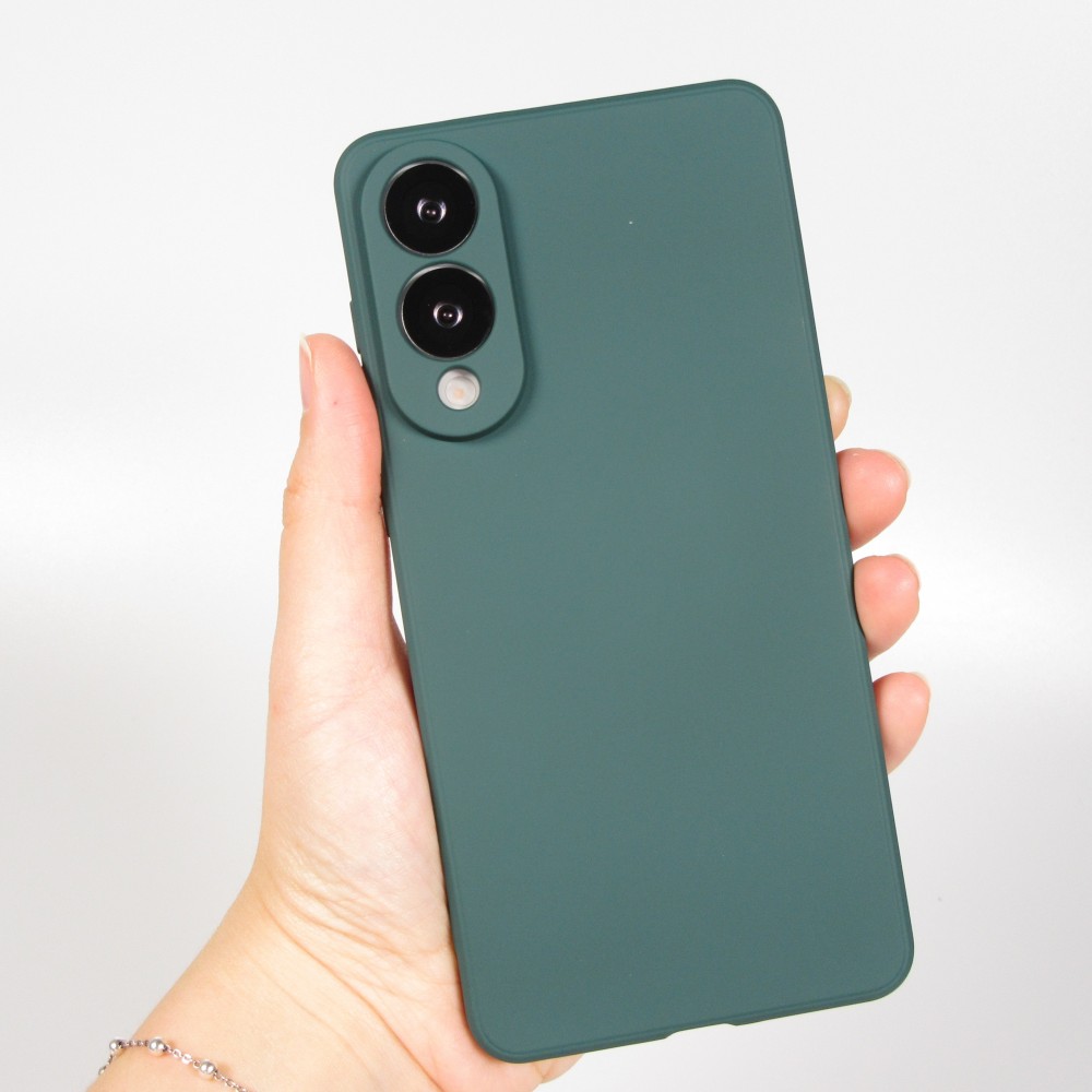 Coque Samsung Galaxy S25 FE - Gel soft touch - Vert foncé