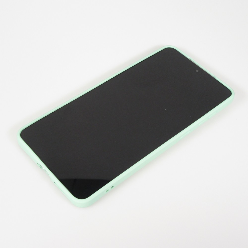 Coque Samsung Galaxy S25 Edge - Gel soft touch - Vert menthe