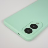 Coque Samsung Galaxy S25 Edge - Gel soft touch - Vert menthe