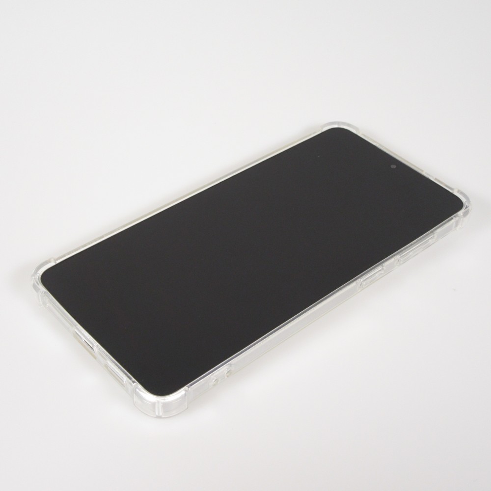 Coque Samsung Galaxy S25 Edge - Gel Transparent Silicone Bumper anti-choc avec protections de coins et caméra