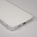 Coque Samsung Galaxy S25 Edge - Gel Transparent Silicone Bumper anti-choc avec protections de coins et caméra