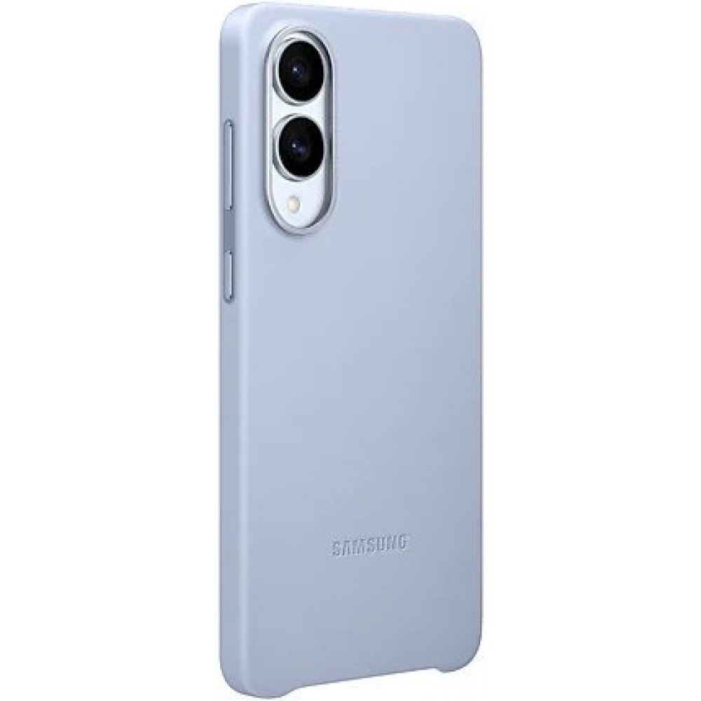 Coque Samsung Galaxy S25 Edge - Premium en cuir vegan Backcover Kindsuit - Bleu clair