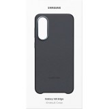 Coque Samsung Galaxy S25 Edge - Premium en cuir vegan Backcover Kindsuit - Noir