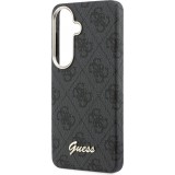 Coque Samsung Galaxy S26 - Guess 4G Script MagSafe Magnetic protection &eacute;l&eacute;gante - Noir