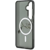 Galaxy S26 Case H&uuml;lle - Karl Lagerfeld IML KC Script MagSafe H&uuml;lle Elegant - Schwarz