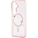 Galaxy S26 Case H&uuml;lle - Karl Lagerfeld IML KC Script MagSafe H&uuml;lle Elegant - Rosa