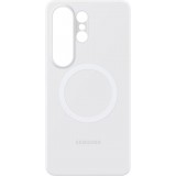 Galaxy S26 Ultra Case H&uuml;lle - Silicone Magnet Case leichter und dauerhafter Schutz - Weiss