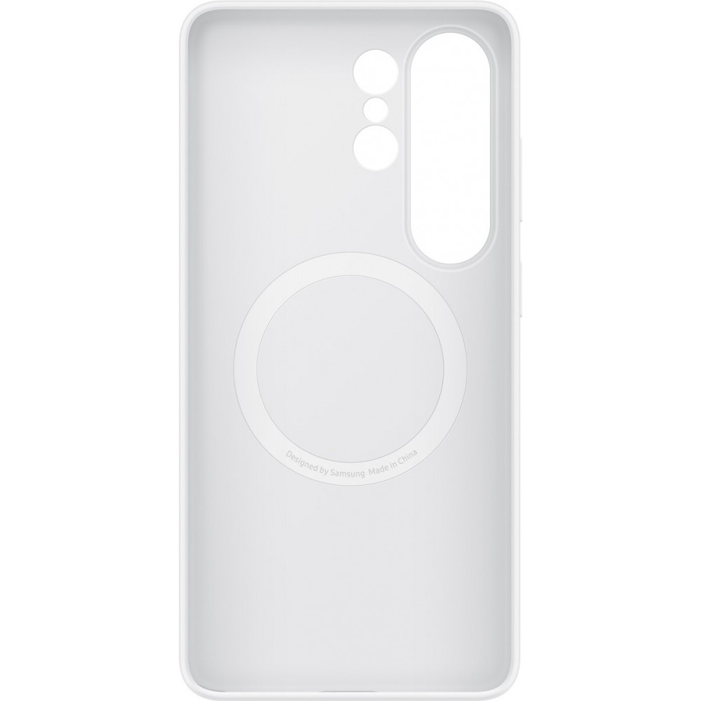 Galaxy S26 Ultra Case H&uuml;lle - Silicone Magnet Case leichter und dauerhafter Schutz - Weiss
