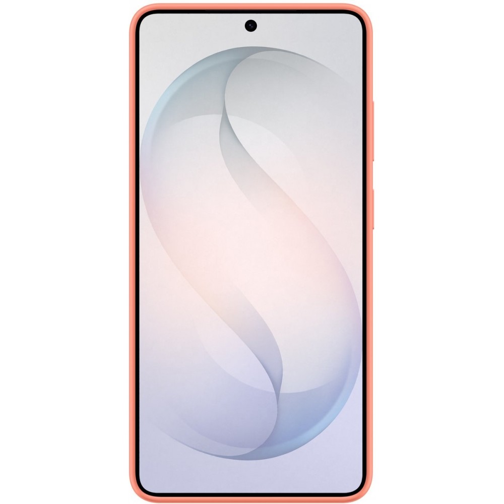 Coque Samsung Galaxy S26 Ultra - Silicone Magnet Case protection l&eacute;g&egrave;re et durable - Coral Red