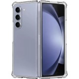 Case Hülle Samsung Galaxy Z Fold7 - Gummi Transparent Gel Bumper mit extra Schutz für Ecken Antischock