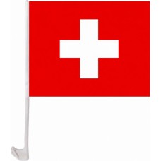 Schweiz Autoflagge mit Clip für Autoscheibe Fan-Zubehör
