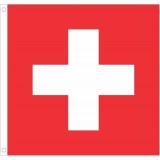 Schweizer Flagge / Drapeau Suisse (152.4 x 152.4 cm) - Rot