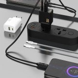 Dudao A27 Max 35W GaN chargeur mural ultra rapide PD+QC - Blanc