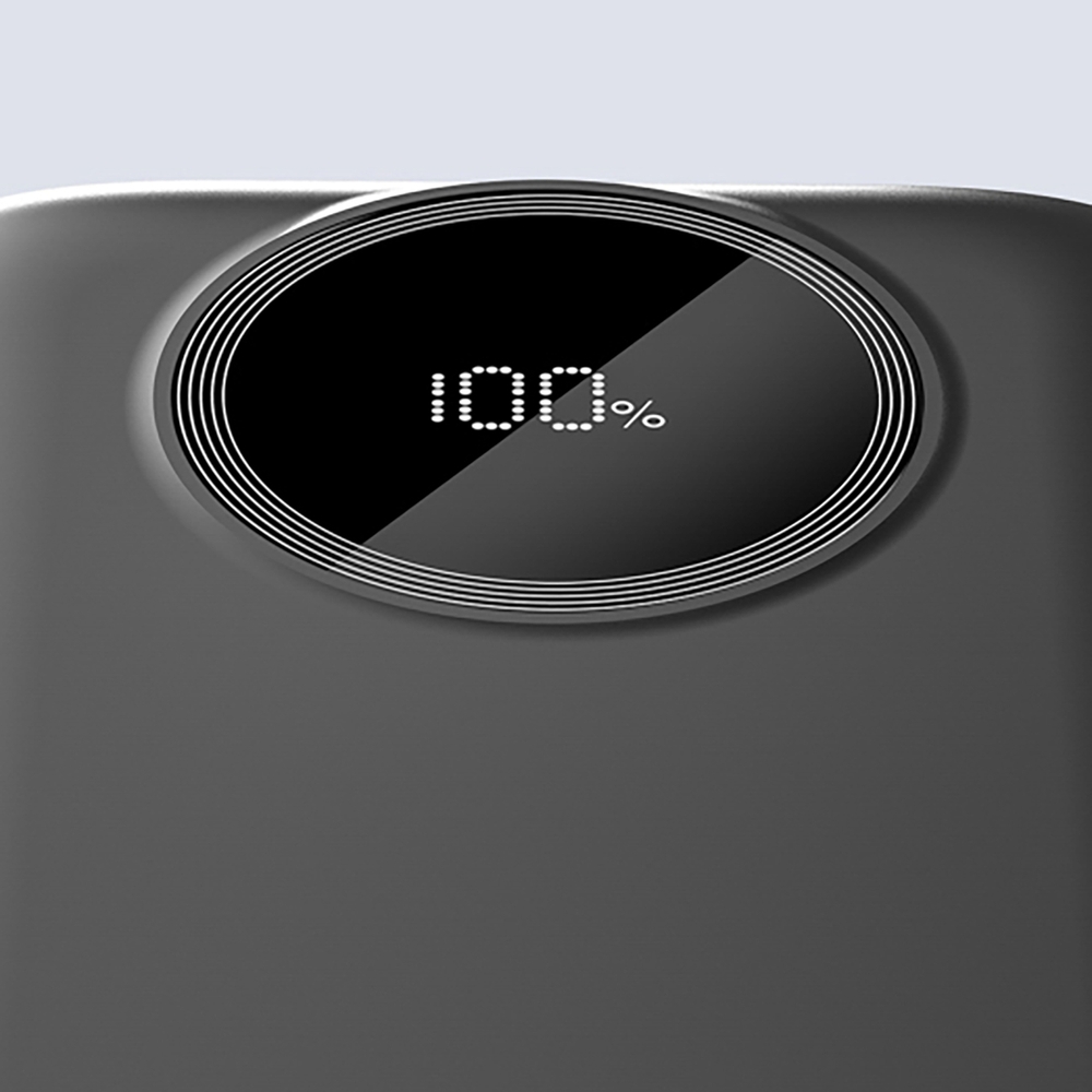 Dudao K13Pro batterie externe 20000mAh avec câbles intégrés Powerbank portable - Noir