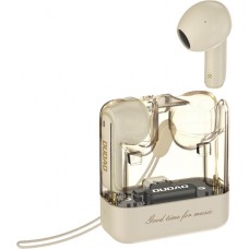 Dudao U18Pro Bluetooth 5.3 TWS Kopfh&ouml;rer ergonomisch 6h Akkulaufzeit - Beige