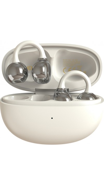 Dudao U20 TWS &eacute;couteurs sans fil Bluetooth autonomie de 30 heures - Blanc