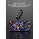 &Eacute;couteurs Bluetooth F80 Q26 Pro TWS avec &eacute;cran LED autonomie longue pour sport et jeu - Vert