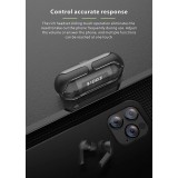 &Eacute;couteurs Bluetooth F80 Q26 Pro TWS avec &eacute;cran LED autonomie longue pour sport et jeu - Vert
