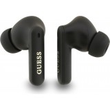 &Eacute;couteurs Bluetooth Guess PU 4G Script Logo ENC TWS assistant vocal et autonomie 16h - Rose