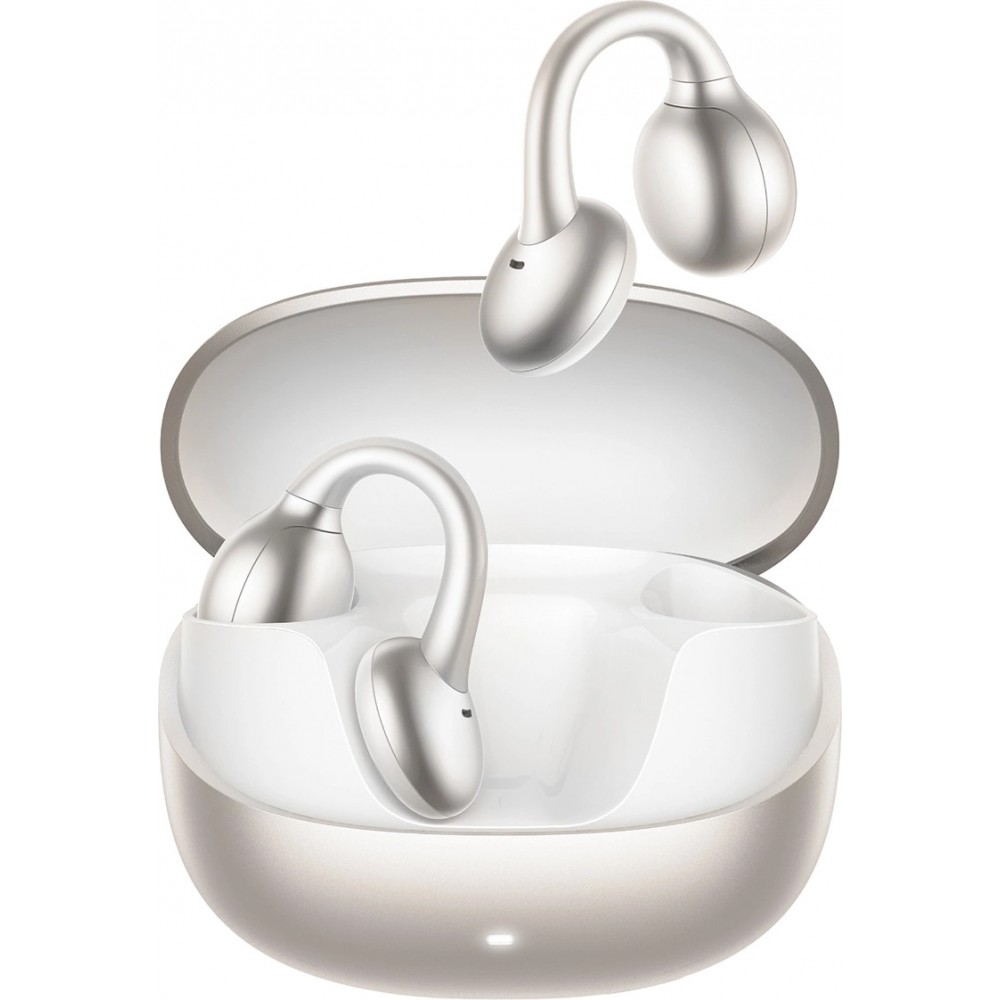 Bluetooth Kopfhörer JOYROOM JR-OE3 Open-Ear True BT 5.4 mit intelligentem Steuerung - Silber