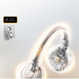 Bluetooth Kopfhörer JOYROOM JR-OE3 Open-Ear True BT 5.4 mit intelligentem Steuerung - Silber