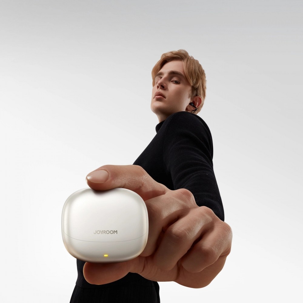 Bluetooth Kopfhörer JOYROOM JR-OE3 Open-Ear True BT 5.4 mit intelligentem Steuerung - Silber