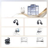 Bluetooth Kopfhörer JOYROOM JR-OE3 Open-Ear True BT 5.4 mit intelligentem Steuerung - Silber