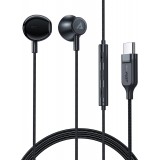 Écouteurs intra-auriculaires Acefast L2 avec connecteur USB-C microphone et télécommande 1.2 m - Noir