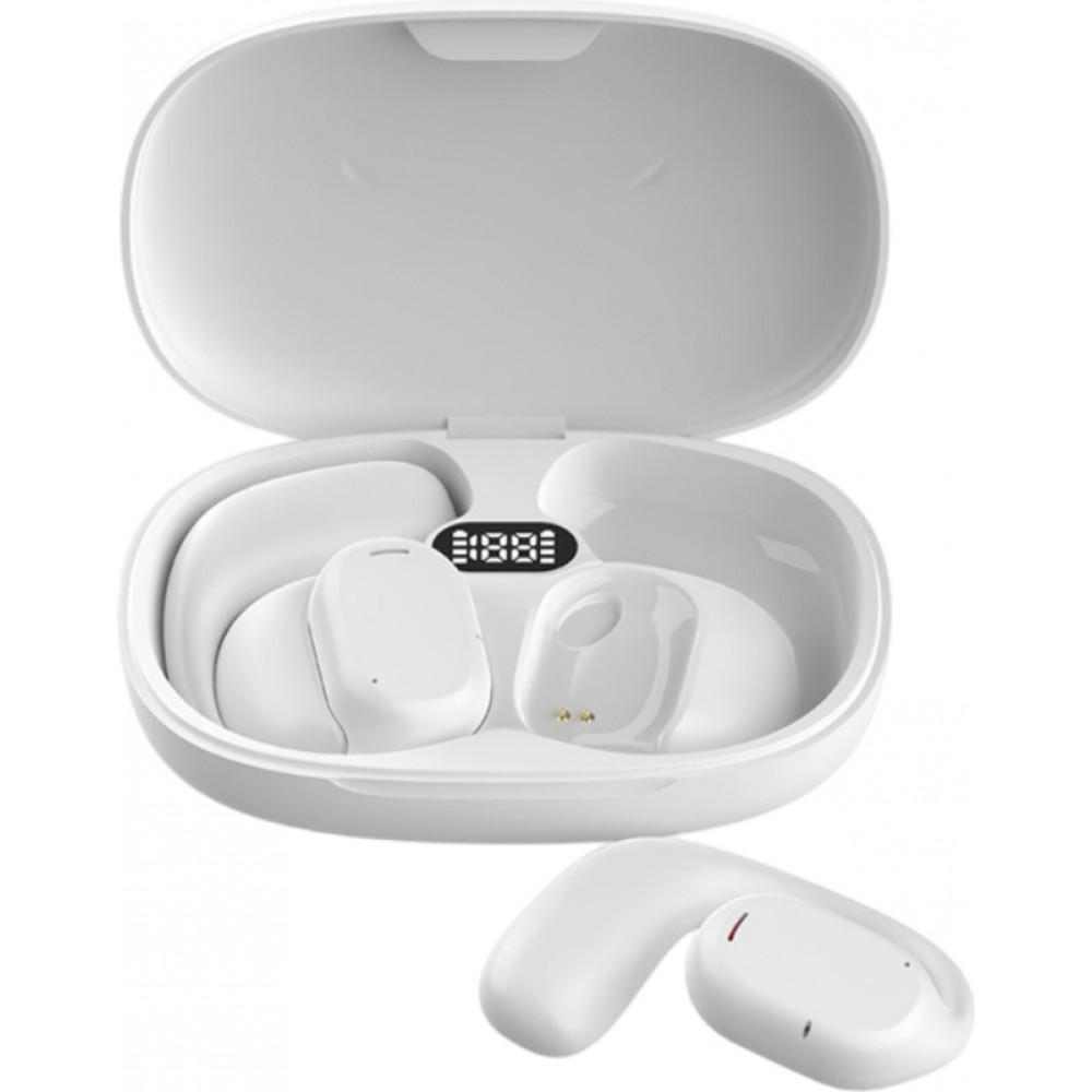 &Eacute;couteurs sans fil NEEXXT X27 conduction d&rsquo;air ou sport TWS/OWS maintien stable et confortable - Blanc
