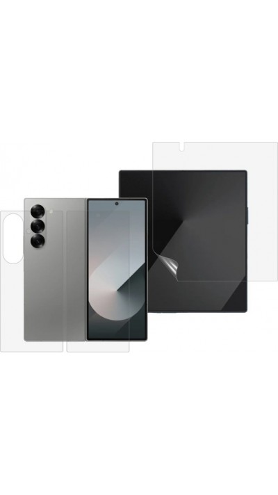 Film protecteur Samsung Galaxy Z Fold7 - Protection souple pour écran en Hydrogel TPU (face intérieure + extérieure)