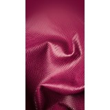 Fourre iPhone 17 - Flip Croco Qialino cuir véritable - Rose