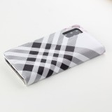 Fourre Samsung Galaxy S26+ - Flip Lines - Blanc