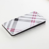 Fourre Samsung Galaxy S26+ - Flip Lines - Blanc