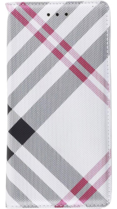 Fourre Samsung Galaxy S26 - Flip Lines - Blanc