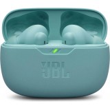JBL Wave Beam 2 écouteurs Bluetooth TWS avec réduction de bruit active, son Pure Bass et 4 micros - Bleu