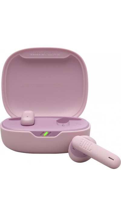 JBL Wave Flex 2 Bluetooth - 40h autonomie son Pure Bass technologie Smart Ambient et contrôle tactile - Rose