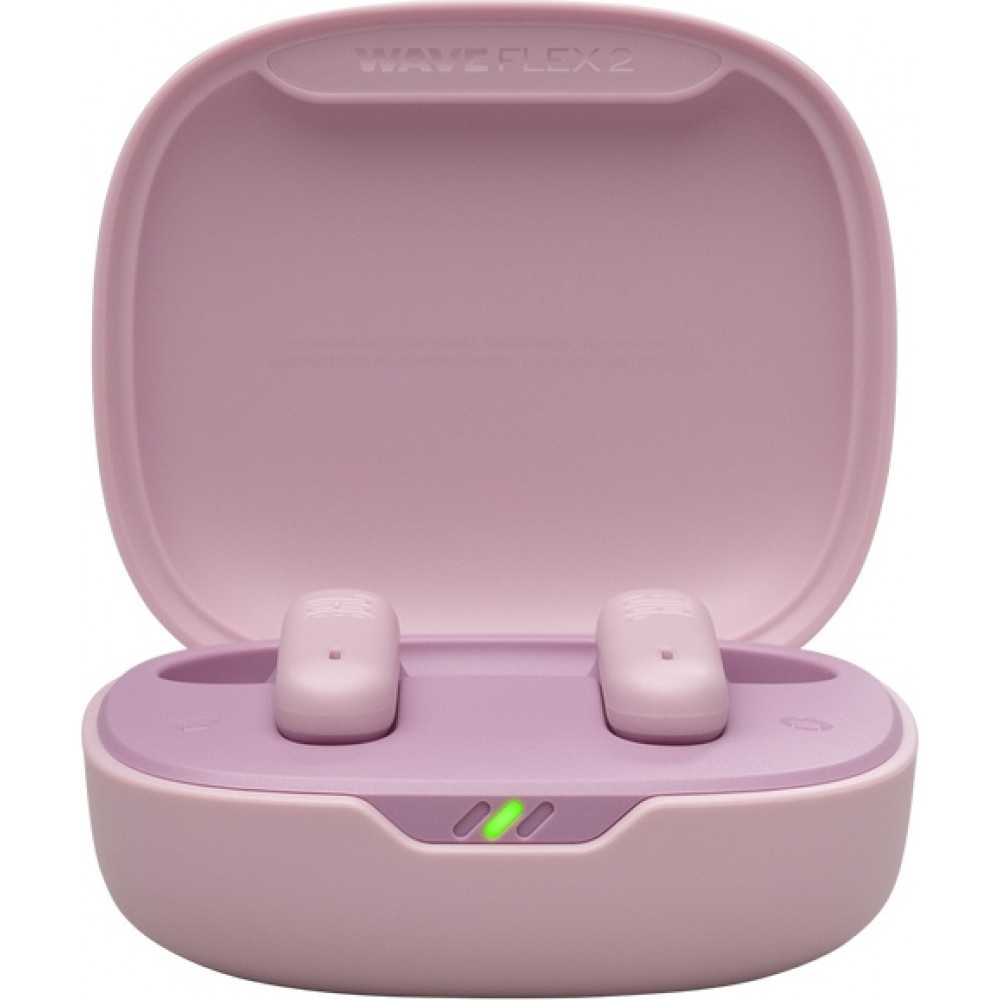 JBL Wave Flex 2 Bluetooth - 40h autonomie son Pure Bass technologie Smart Ambient et contrôle tactile - Rose