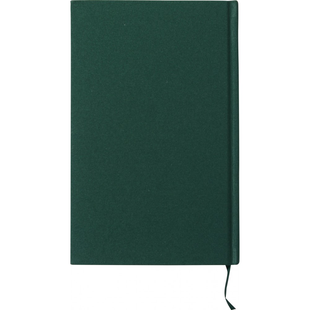 Journal de gratitude jour et nuit cahier élégant en tissu avec citations inspirantes - Vert