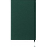 Journal de gratitude jour et nuit cahier élégant en tissu avec citations inspirantes - Vert
