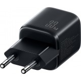 Joyroom JR-TG7 33W USB-A + USB-C chargeur mural avec c&acirc;ble Lightning 30W 1m - Noir
