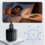Joyroom JR-TG7 33W USB-A + USB-C chargeur mural avec c&acirc;ble Lightning 30W 1m - Noir