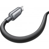 Joyroom S-A55 StarFlight c&acirc;ble charge rapide USB-A vers USB-C 66W (1.2m) - Noir