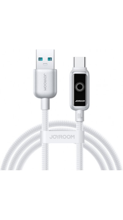 Joyroom S-A55 StarFlight c&acirc;ble charge rapide USB-C vers USB-C 100W (1.2m) - Blanc